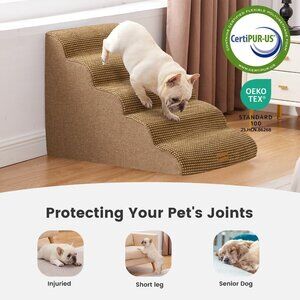 Pet Dog Stairs for Small Dogs 22.8" H